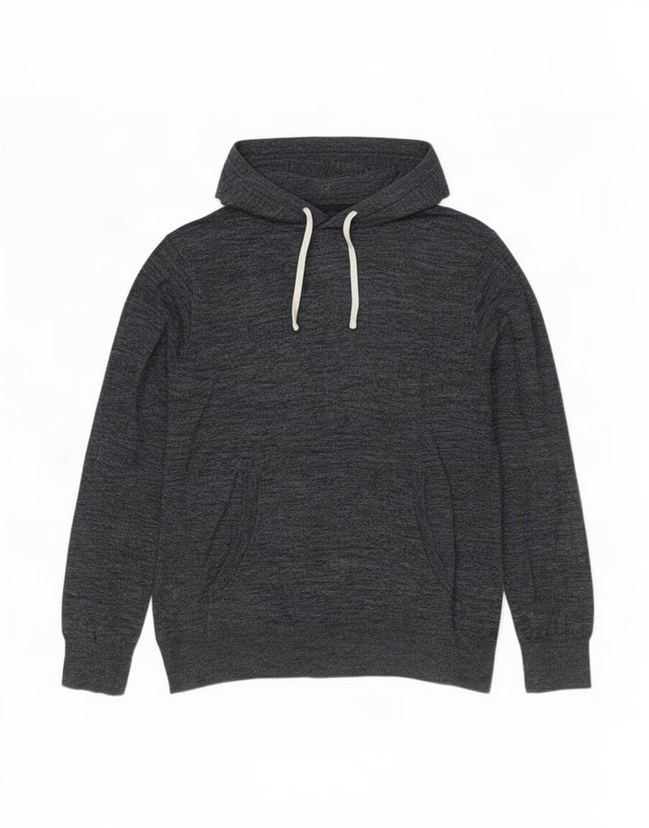 J. Crew Herren-Pullover mit Kapuze, groß, grau gefleckt