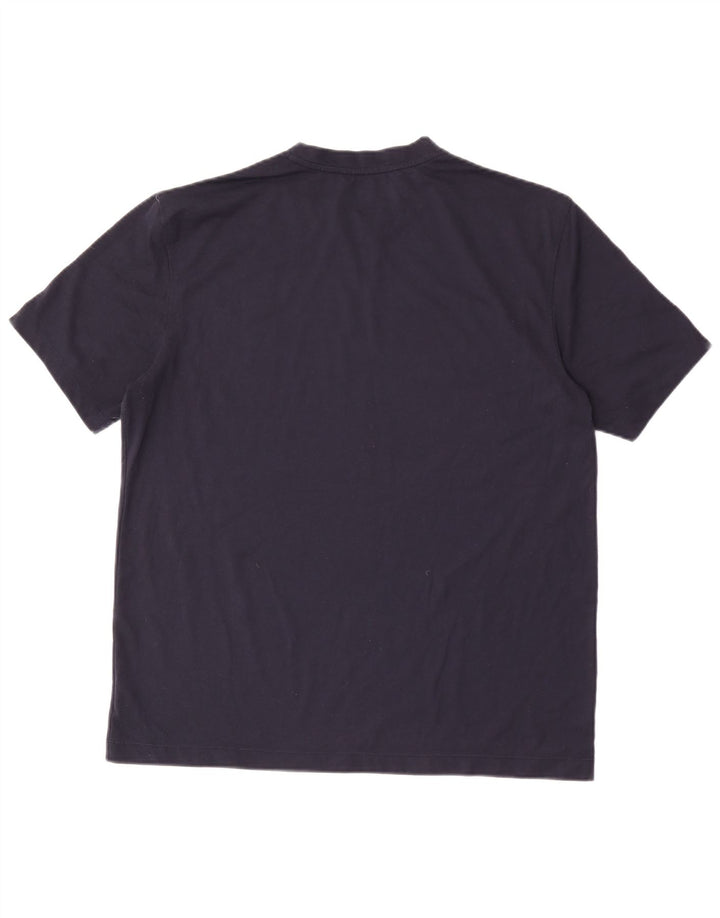 Champion Herren T-Shirt Top Large Marineblau Polyester