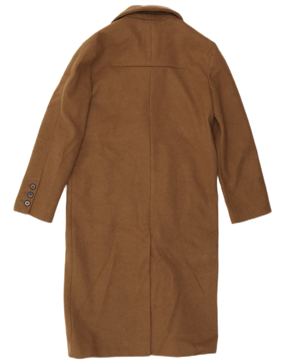Topshop Damen Petite Übergroßer zweireihiger Mantel UK 4 XS Braun