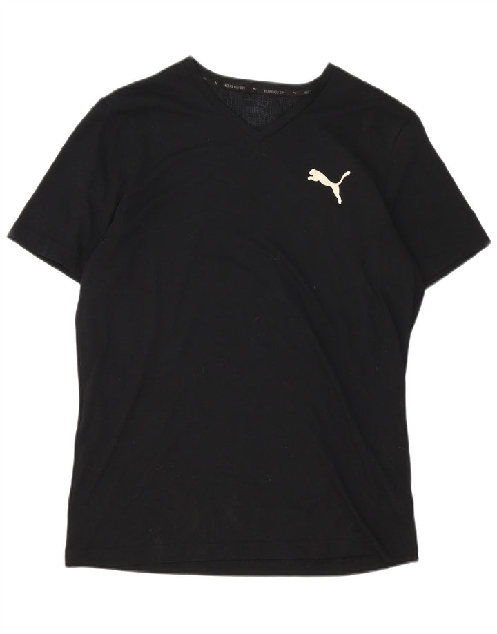 Puma Herren T-Shirt Top Medium Schwarz