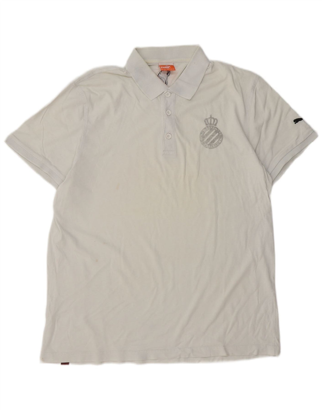 Puma Herren Poloshirt XL Weiße Baumwolle