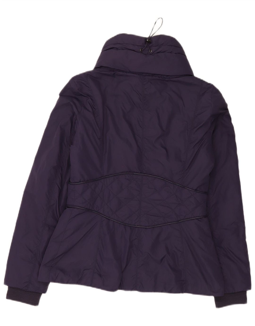 Zara Damen Wattierte Jacke UK 10 Small Lila
