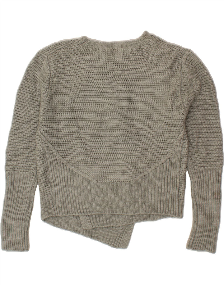 OASIS Womens Open Cardigan Sweater UK 16 Large Grey Acrylic Vintage Oasis and Second-Hand Oasis from Messina Hembry 