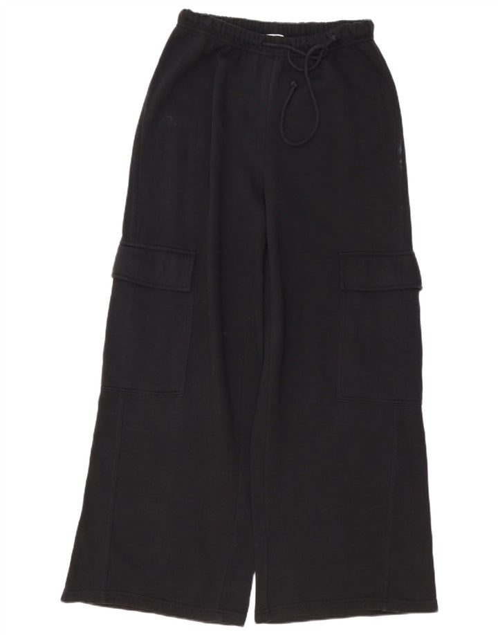 Zara Damen Cargo-Trainingshose mit lockerer Passform, Gr. 12, mittelschwarz