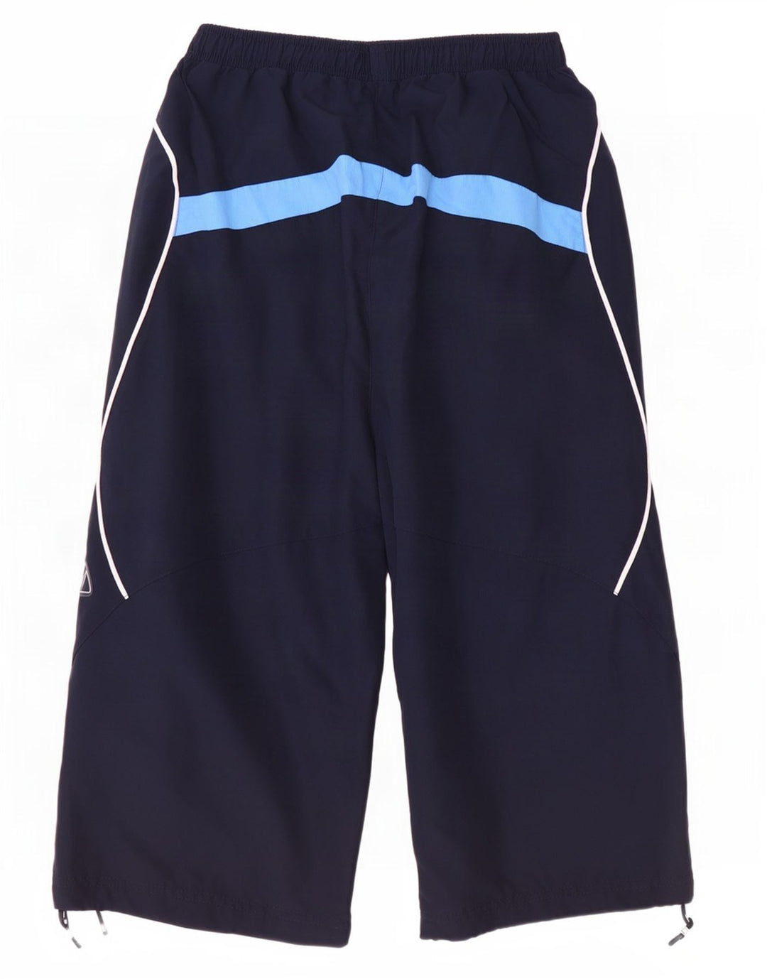 Reebok Herren Capri-Trainingshose, Größe S, Marineblau, Polyester