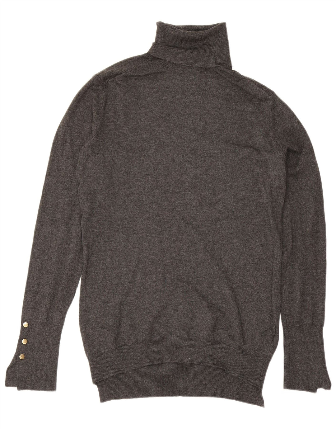 Rollkragenpullover für Damen von Zara, Gr. 14, Grau