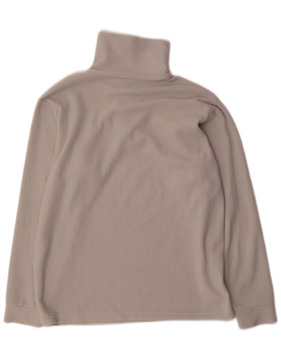 Colmar Herren-Fleecepullover mit Reißverschluss am Hals, mittelgraues Polyester