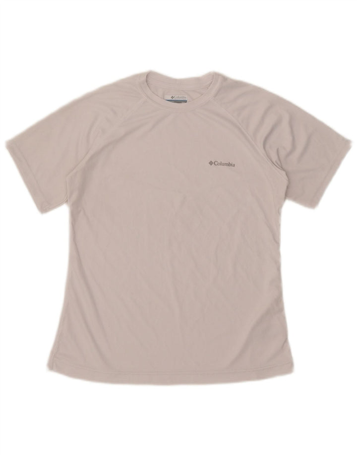 Columbia Herren T-Shirt Top Small Weiß Polyester