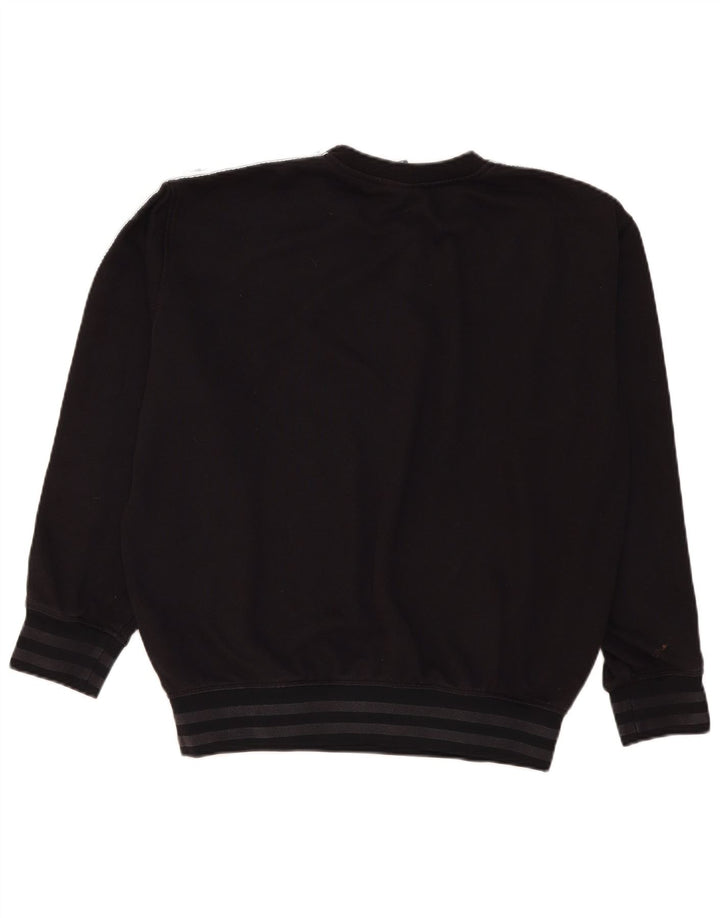 Champion Herren-Sweatshirt mit Grafik, groß, schwarze Farbblock-Baumwolle