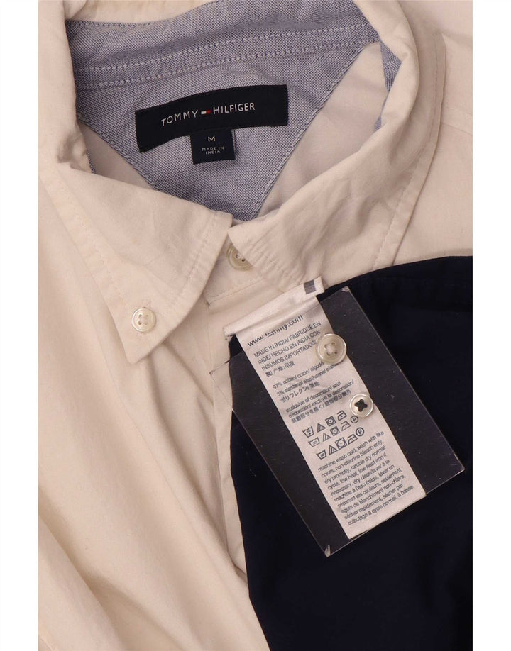 Tommy Hilfiger Herrenhemd Medium White Colourblock