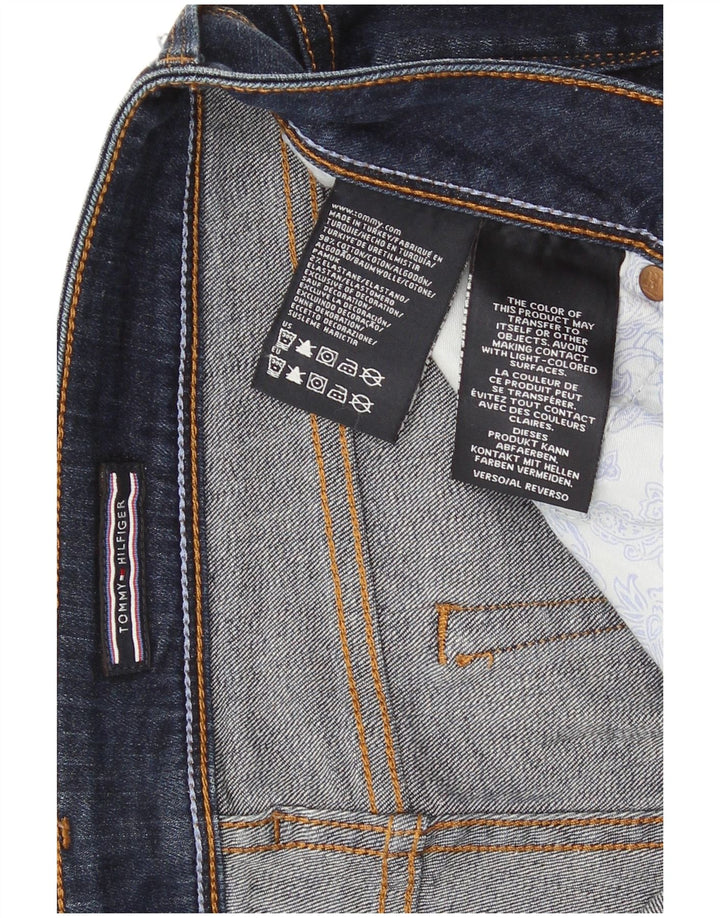 Tommy Hilfiger Damen Bootcut Jeans W31 L28 Marineblau Baumwolle