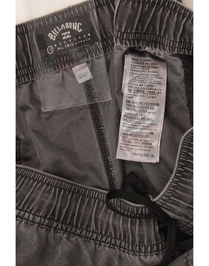 Billabong Herren-Shorts, Größe L, W34, Grau, Polyester