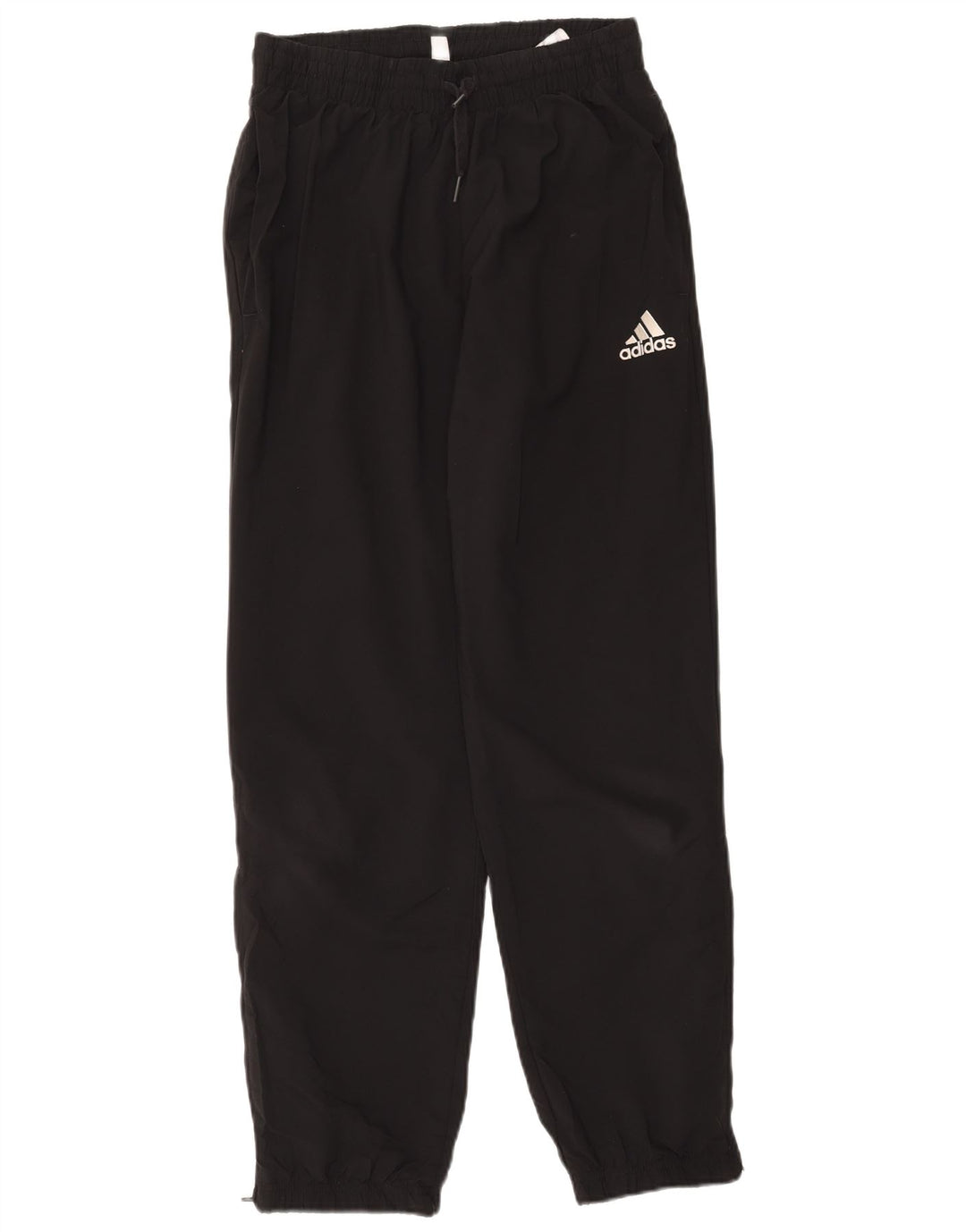 ADIDAS Mens Tracksuit Trousers Joggers Small  Black Polyester