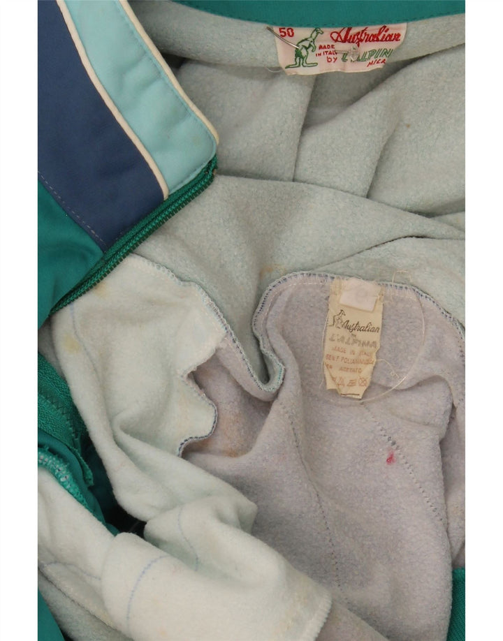 AUSTRALIAN L'ALPINA Herren-Trainingsanzug-Oberteiljacke IT 50 Mittelgrün