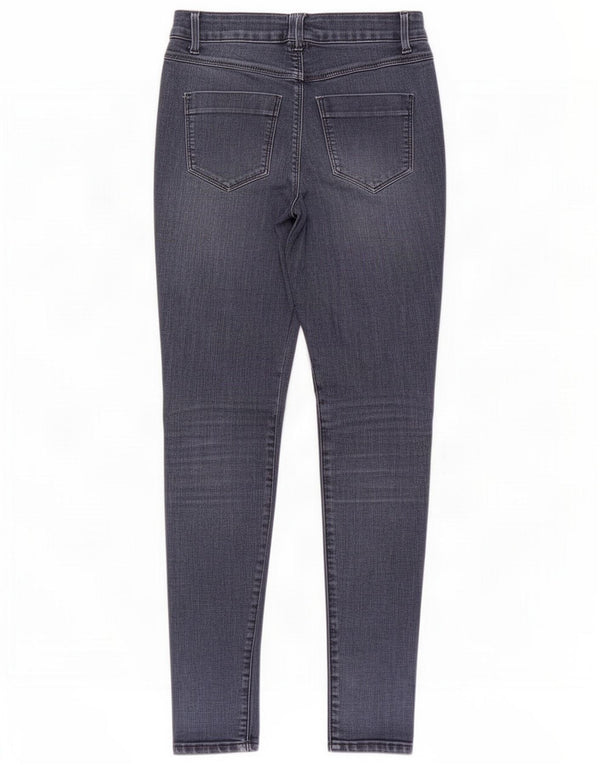 Marks & Spencer Womens Jegging Jeans UK 12 Medium W30 L32 Navy Blue Cotton