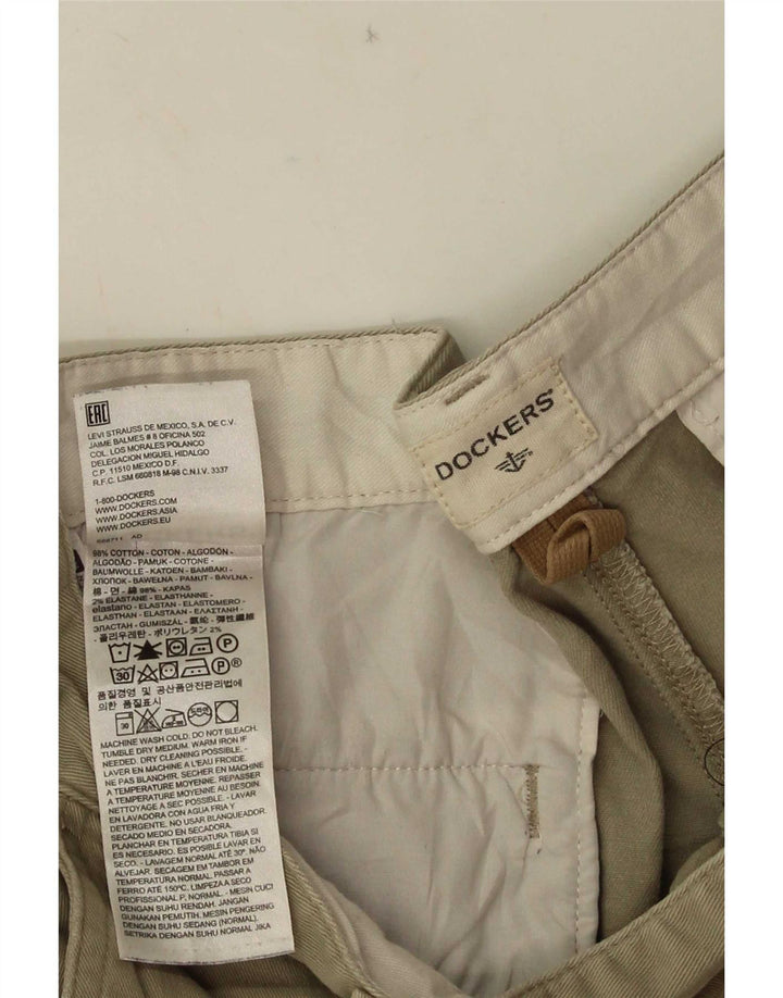Dockers Herren Cargo-Shorts W34, große Khaki-Baumwolle