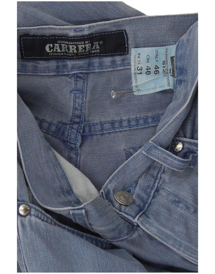 Carrera Herren Bootcut Slim Jeans W31 L34 Blaue Baumwolle