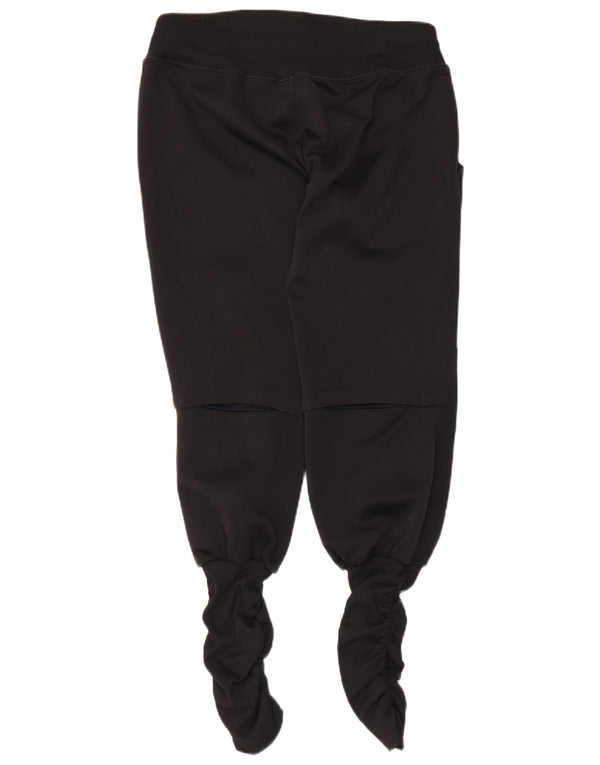 Nike Damen Dri Fit Trainingshose Jogger UK 14 Medium Schwarz