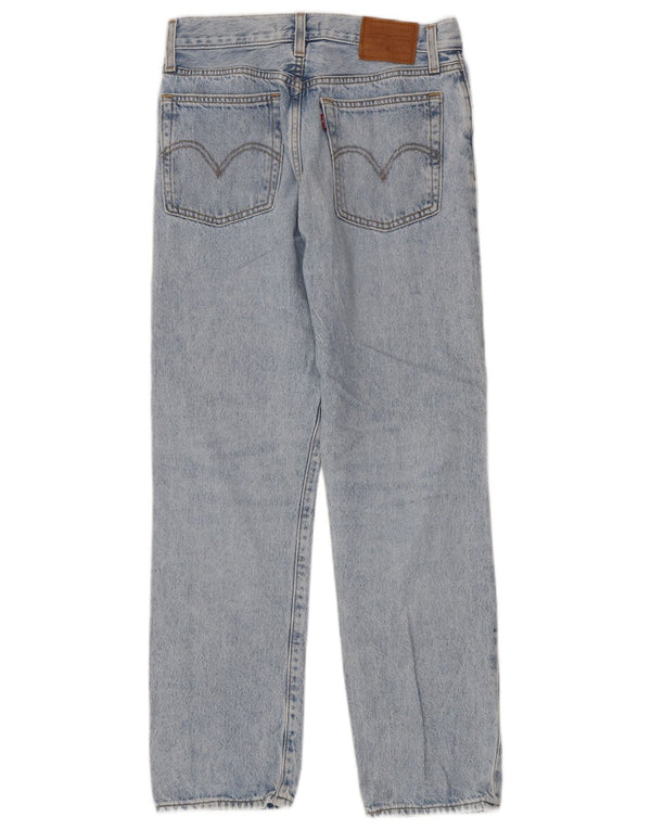 Levi's Damen Wedgie Straight Jeans W26 L28 Blaue Baumwolle