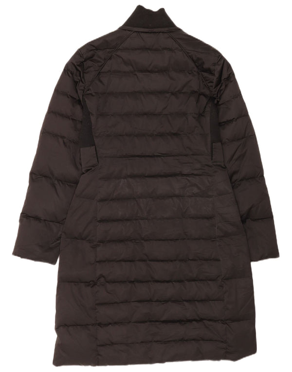 Max & Co. Wattierter Damenmantel UK 8 Small Schwarz Polyester
