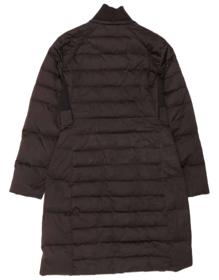 Max & Co. Wattierter Damenmantel UK 8 Small Schwarz Polyester