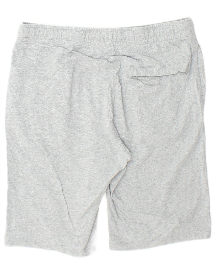 Nike Herren-Sportshorts aus mittelgrauer Baumwolle