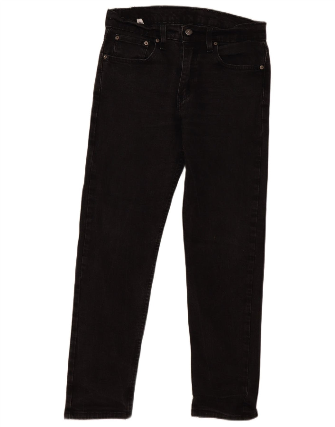 Levi's Herren 502 Straight Jeans W31 L29 Graue Baumwolle