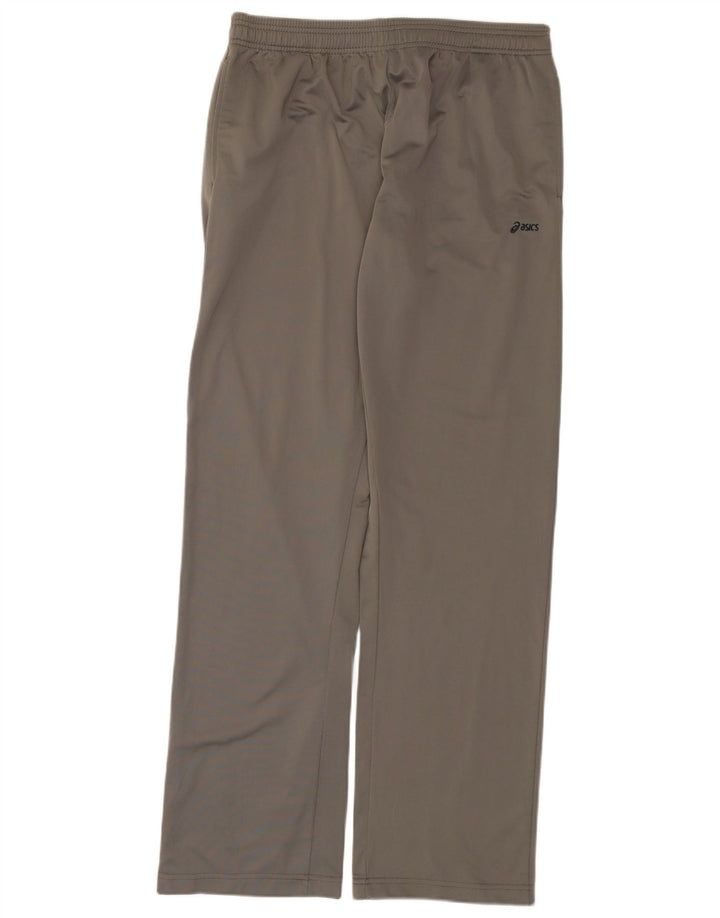 ASICS Herren-Trainingshose XL, graues Polyester