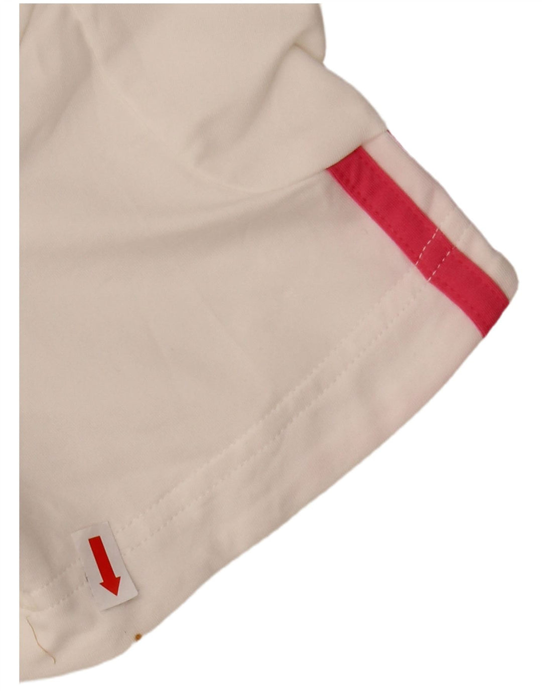 Adidas Damen Clima 365 T-Shirt Top UK 12 Mittelweiß Farbblock