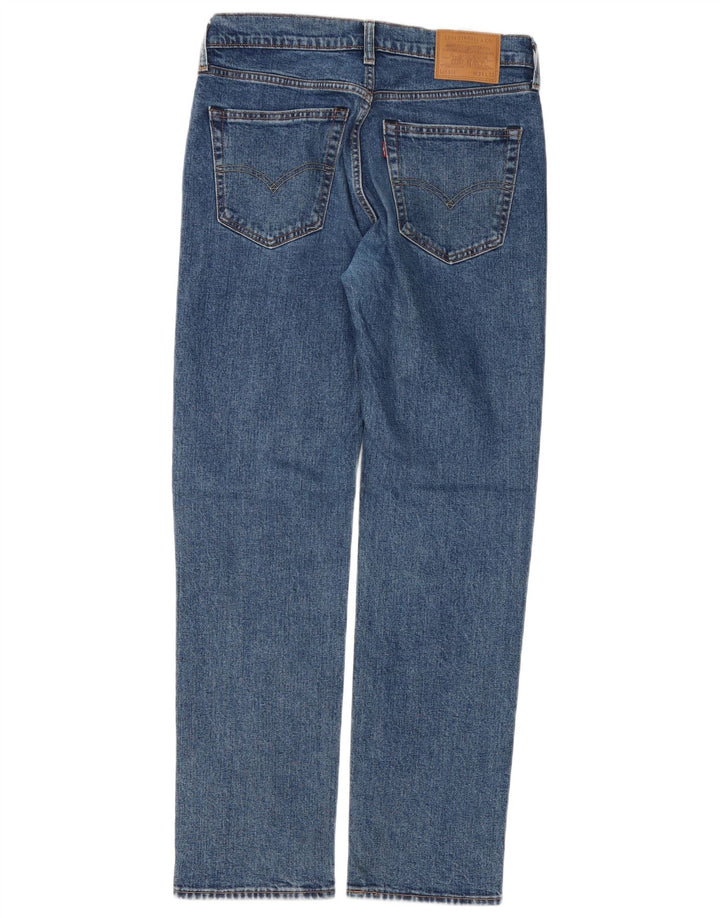Levi's Herren 514 Straight Jeans W31 L32 Blaue Baumwolle