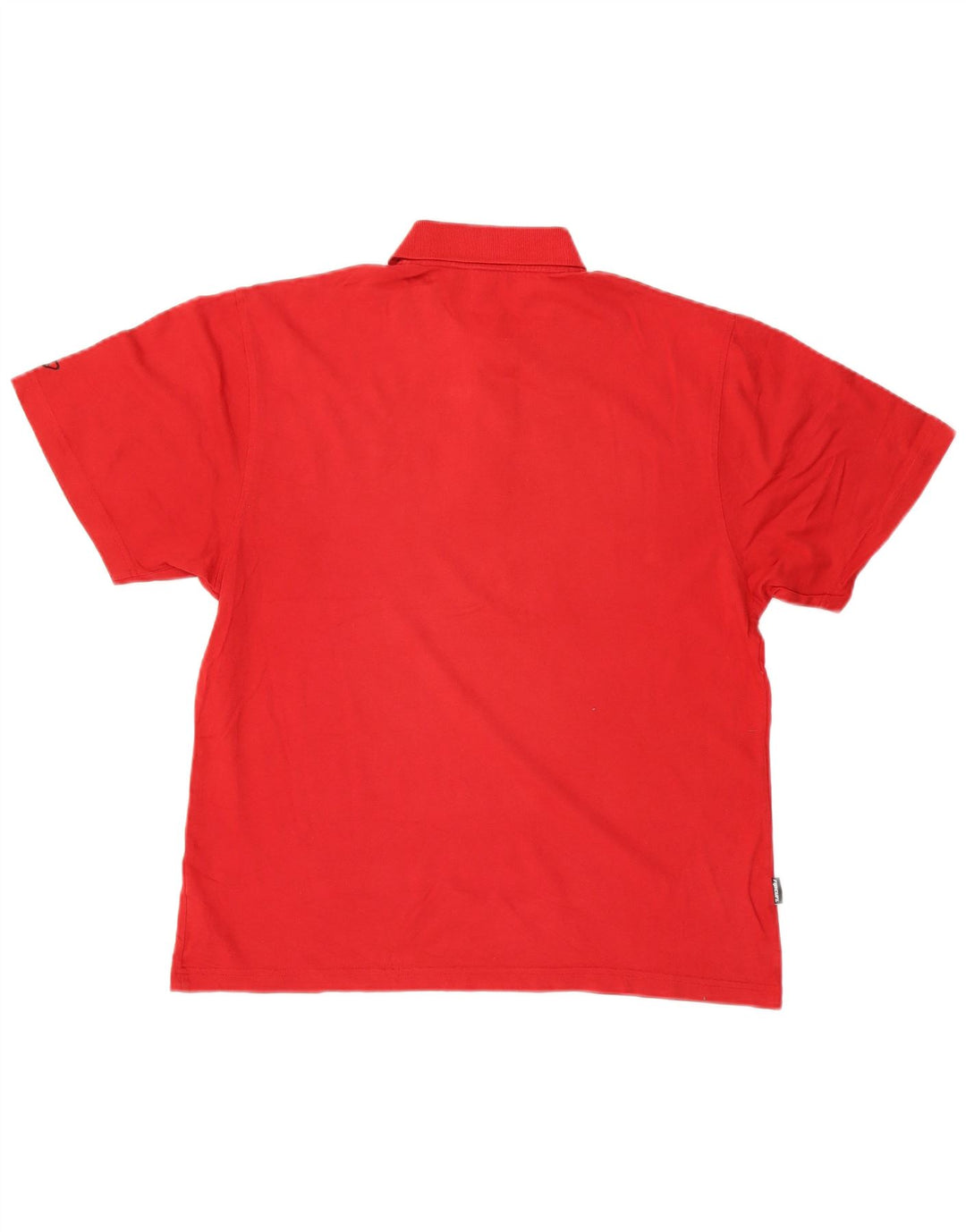 Rip Curl Herren-Poloshirt, klein, rote Baumwolle