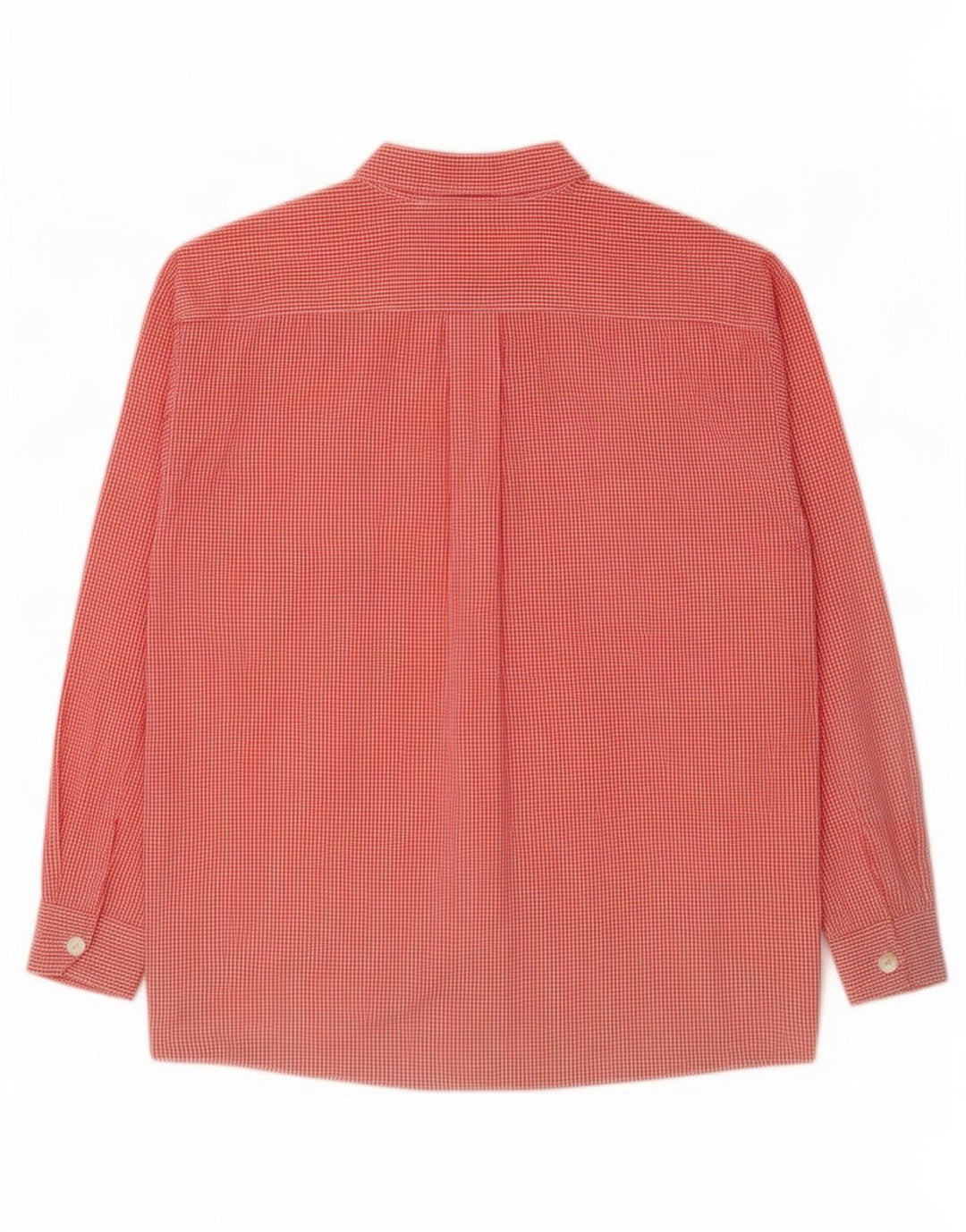 Marella Damen-Hemd UK 16, großes rotes Gingham-Polyester