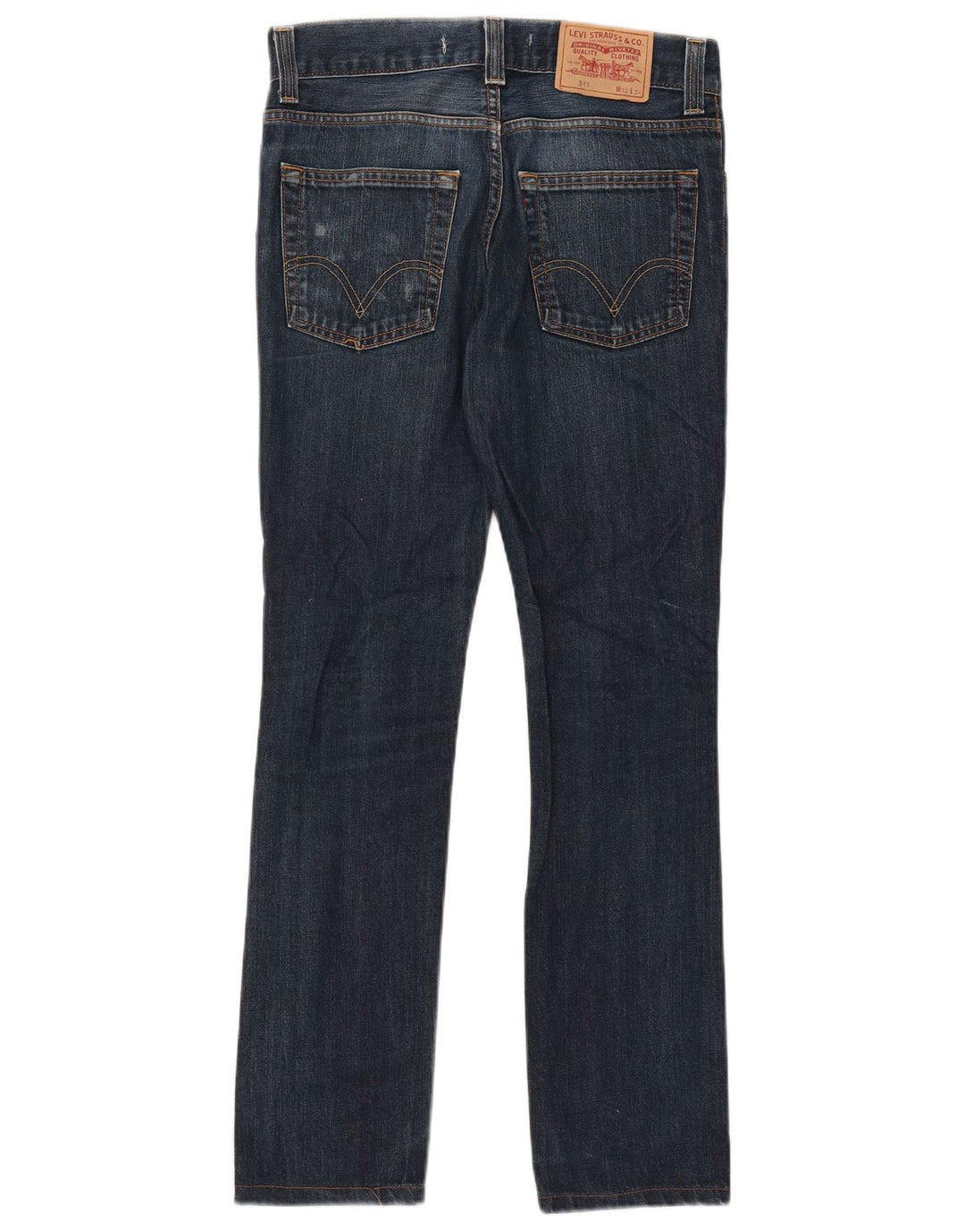 Levi's Damen 511 Slim Jeans W32 L29 Marineblau