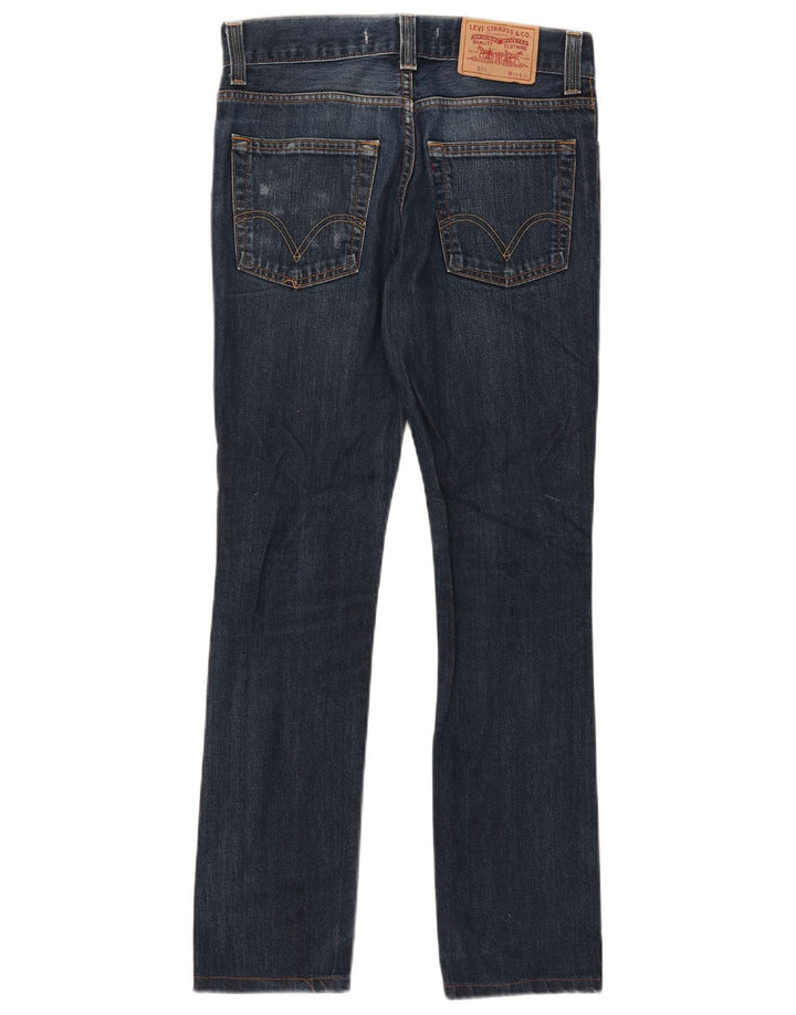 Levi's Damen 511 Slim Jeans W32 L29 Marineblau