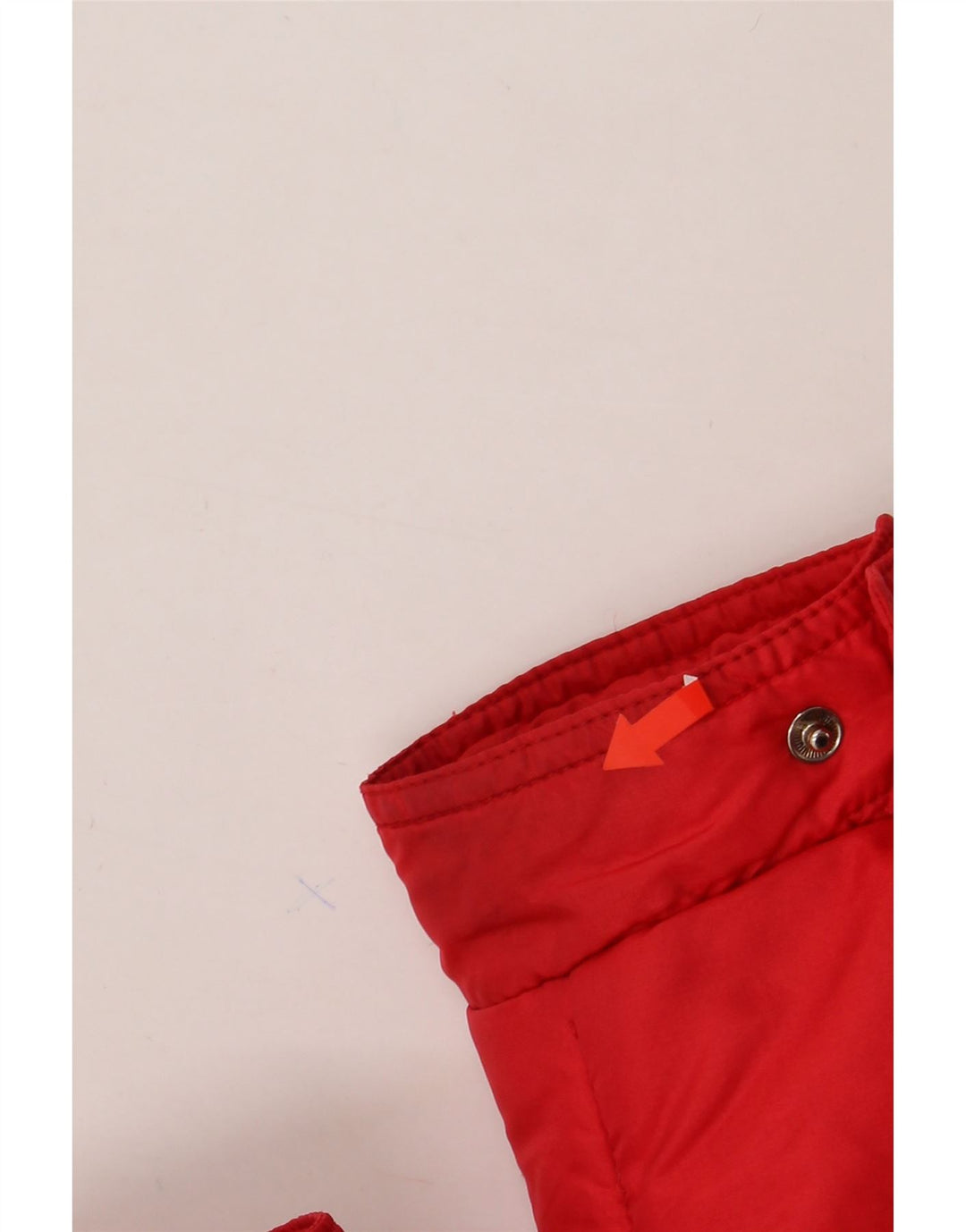 ELHO Boys Padded Jacket 15-16 Years Red Striped Polyamide Vintage Elho and Second-Hand Elho from Messina Hembry 