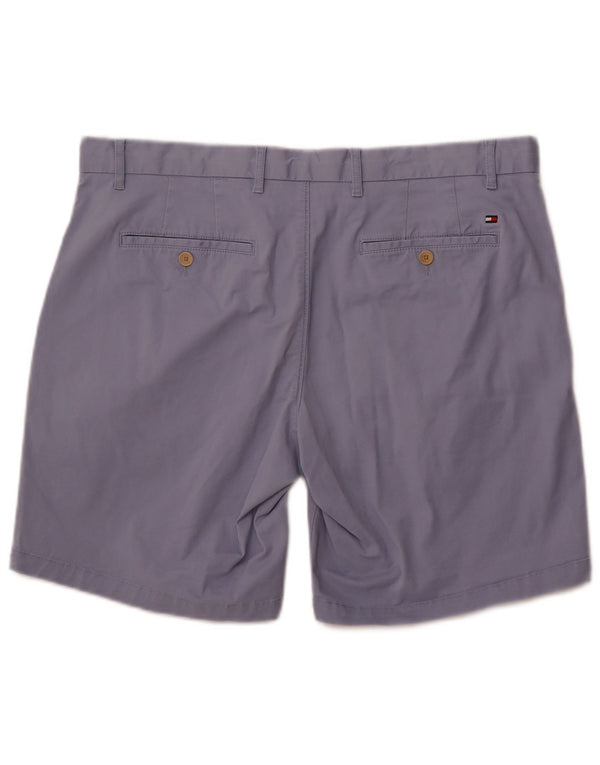 Tommy Hilfiger Herren Chino Shorts W38 XL Blaue Baumwolle
