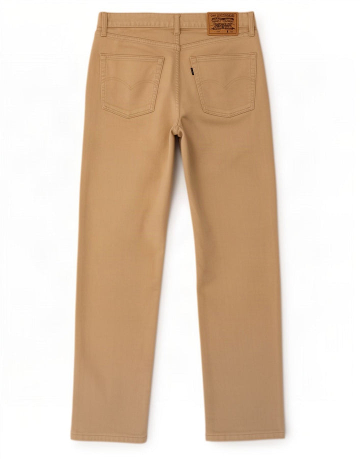 Levi's Herren 452 Straight Casual Hose W34 L34 Beige