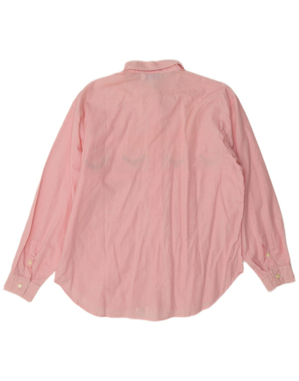 Belfe & Womens Übergroßes Hemd IT 44 Mittelrosa Gingham