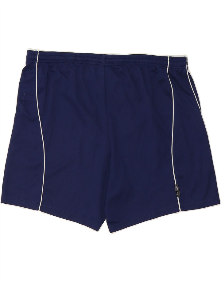 ADIDAS Mens Climalite Sport Shorts Large Navy Blue Polyester Vintage Adidas and Second-Hand Adidas from Messina Hembry 