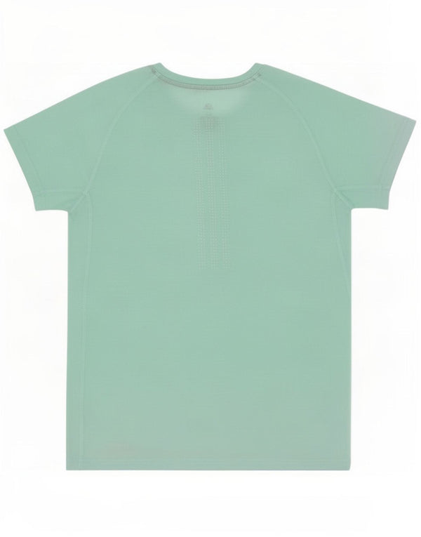Adidas Damen Climalite Übergroßes T-Shirt Top UK 4/6 XS Türkis