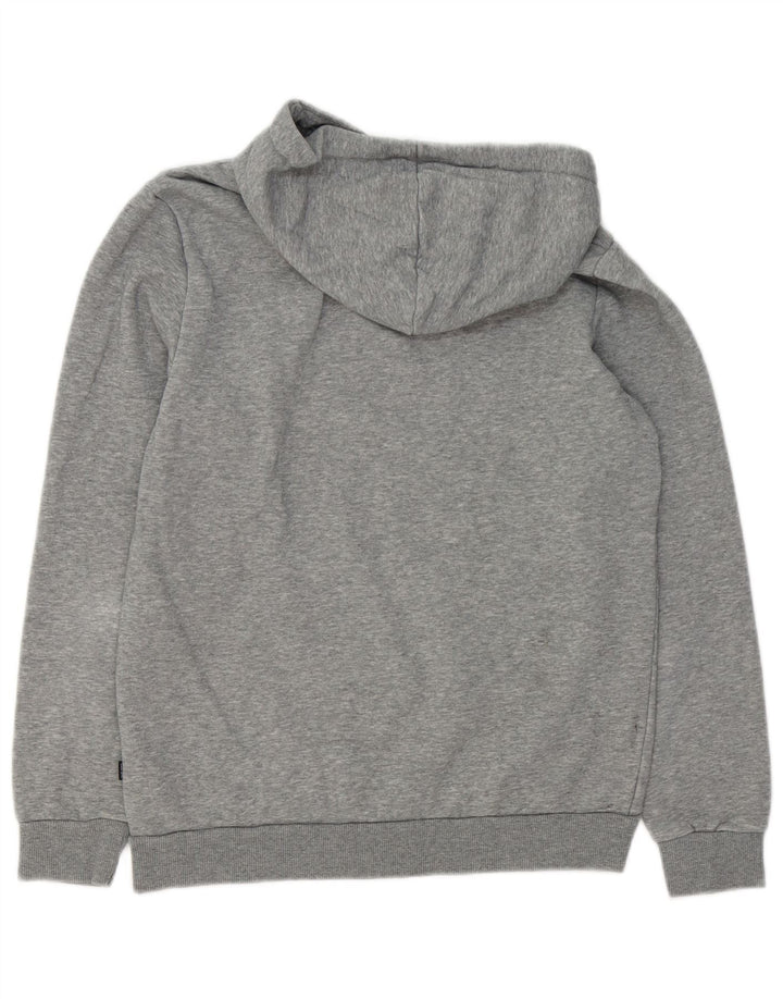 PUMA Herren Graphic Hoodie Pullover Kleine graue Baumwolle