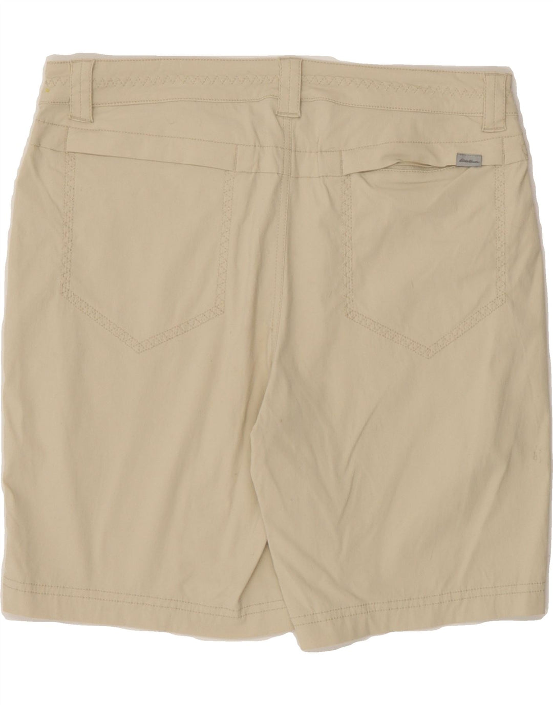 EDDIE BAUER Womens Casual Shorts US 6 Medium W32  Beige Polyamide Vintage Eddie Bauer and Second-Hand Eddie Bauer from Messina Hembry 