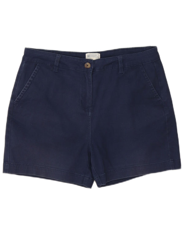 MOUNTAIN WAREHOUSE Damen Chinoshorts UK 14 Large W32 Marineblaue Baumwolle