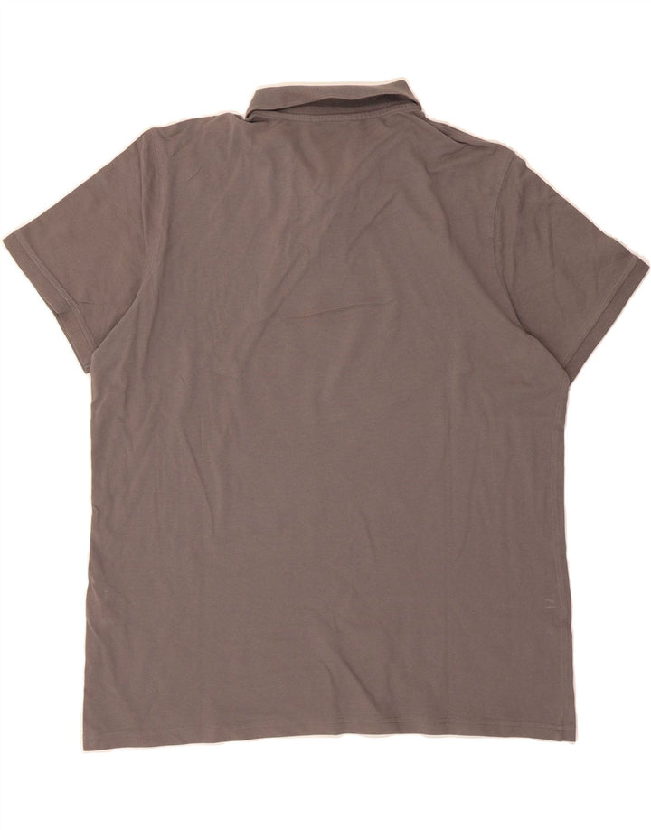 CARRERA Mens Polo Shirt 3XL Grey Cotton Vintage Carrera and Second-Hand Carrera from Messina Hembry 