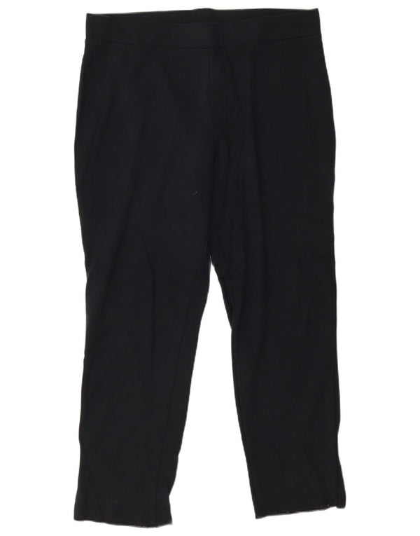 Marks & Spencer Damen Slim Freizeithose UK 16 Large W34 L27 Marineblau