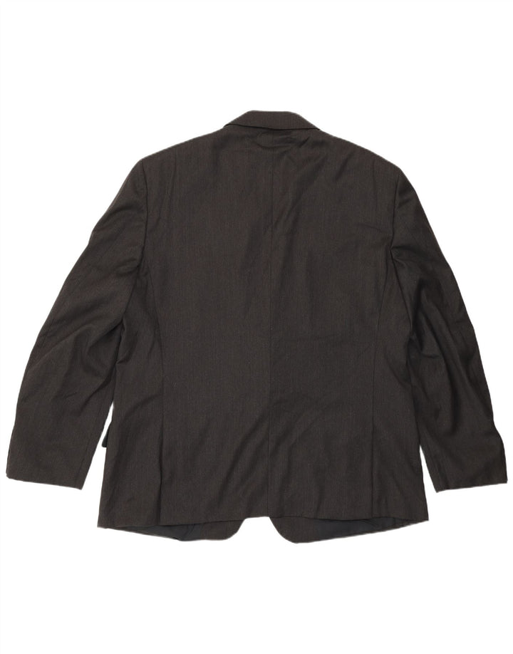 CANTARELLI Herren Loro Piana 2-Knopf-Blazerjacke IT 58 4XL Grau