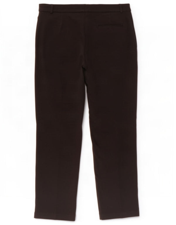 Marks & Spencer Damen Gerade Freizeithose UK 16 Large W36 L30 Schwarz