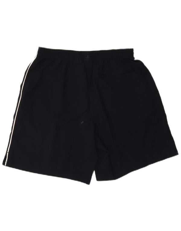 Nike Herren Dri Fit Sportshorts, groß, marineblaues Polyester