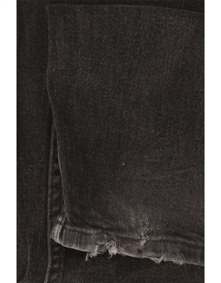 Lee Herren-Jeans mit normaler Passform, gerade Passform, W42, L30, schwarze Baumwolle