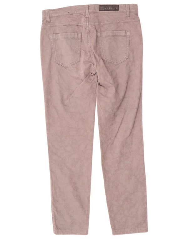Sisley Damen Super Skinny Freizeithose W28 L28 Graue Baumwolle